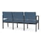 Lesro Lenox 3 Seat Tandem Seating W/ No Center Arms, 64.5 in W 24.5 in L 32 in H LS3101 - alternate 3